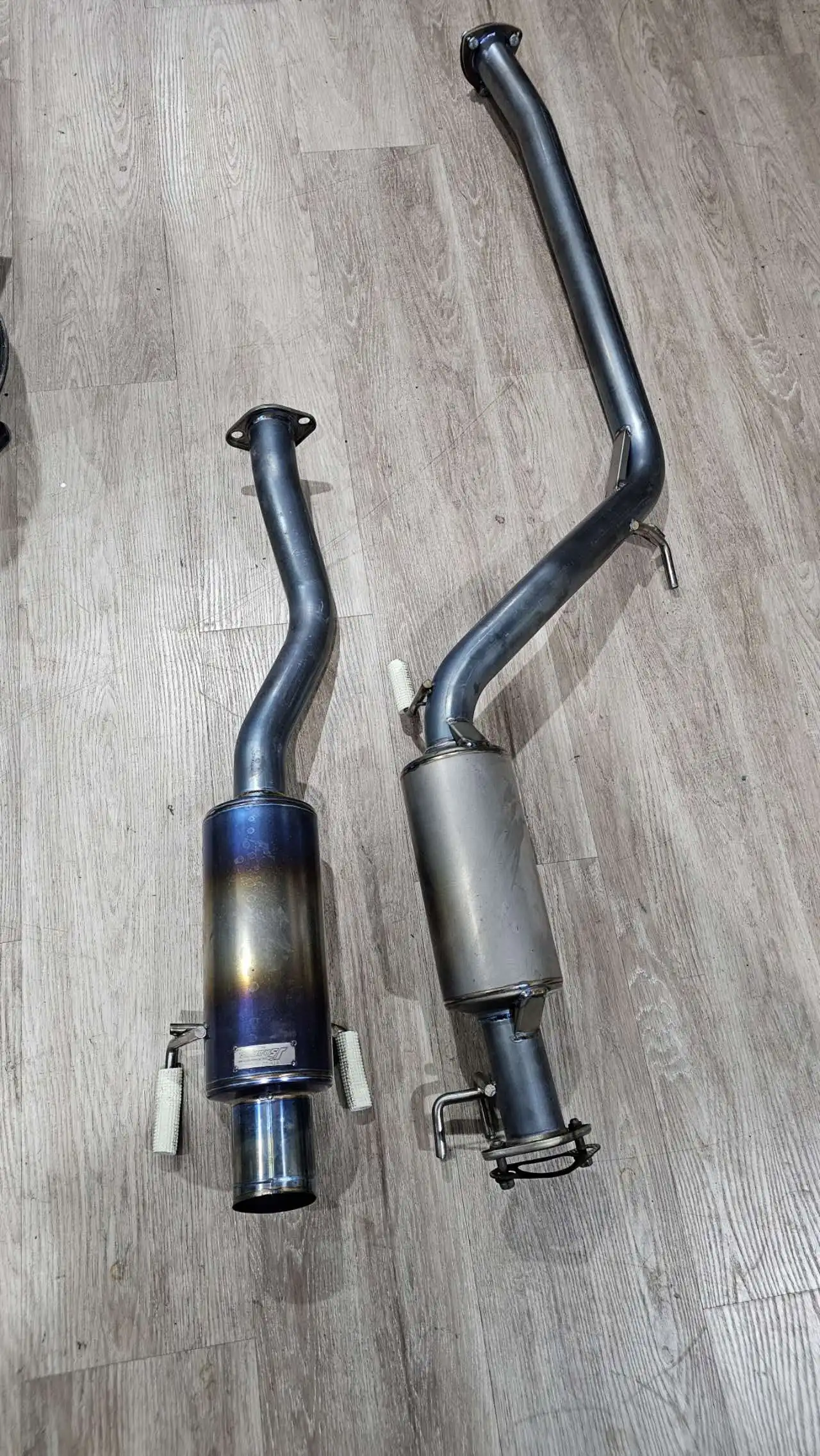 J’S RACING FX-PRO 60RS Full Titanium Exhaust — FD2 Civic Type R