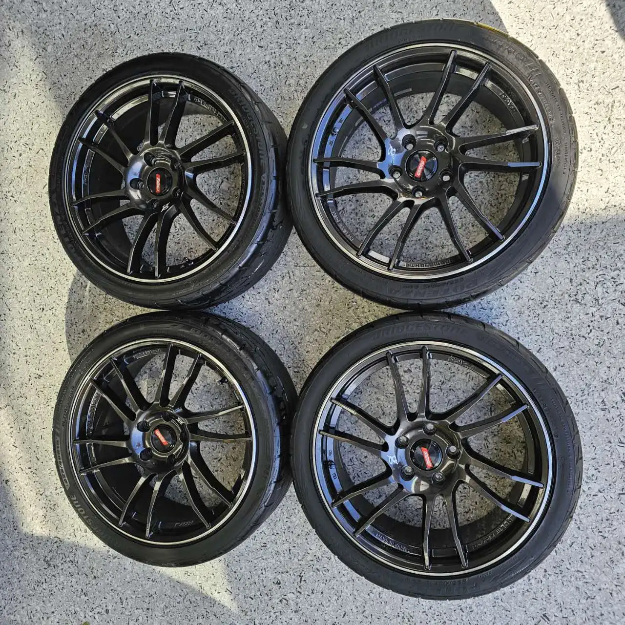 Genuine RAYS Gram Lights 57XTC Wheels β Set of Four πΉ 18Γ7.5J +50 πΉ 5Γ114.3
