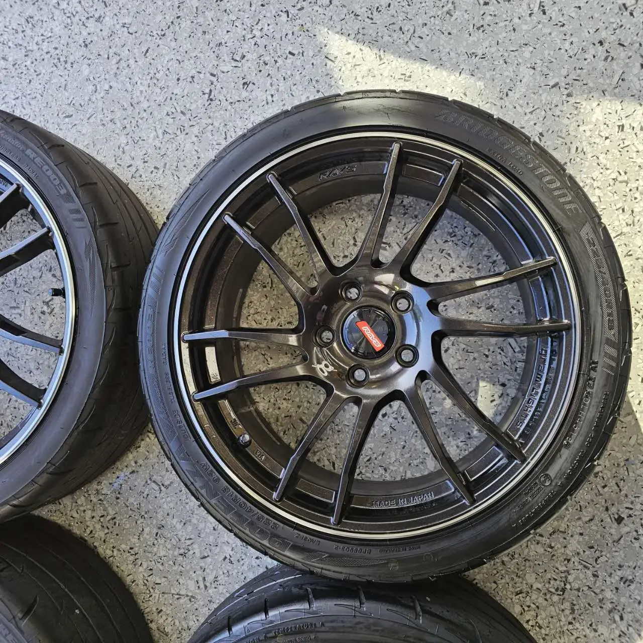 Genuine RAYS Gram Lights 57XTC Wheels β Set of Four πΉ 18Γ7.5J +50 πΉ 5Γ114.3 - Image 4