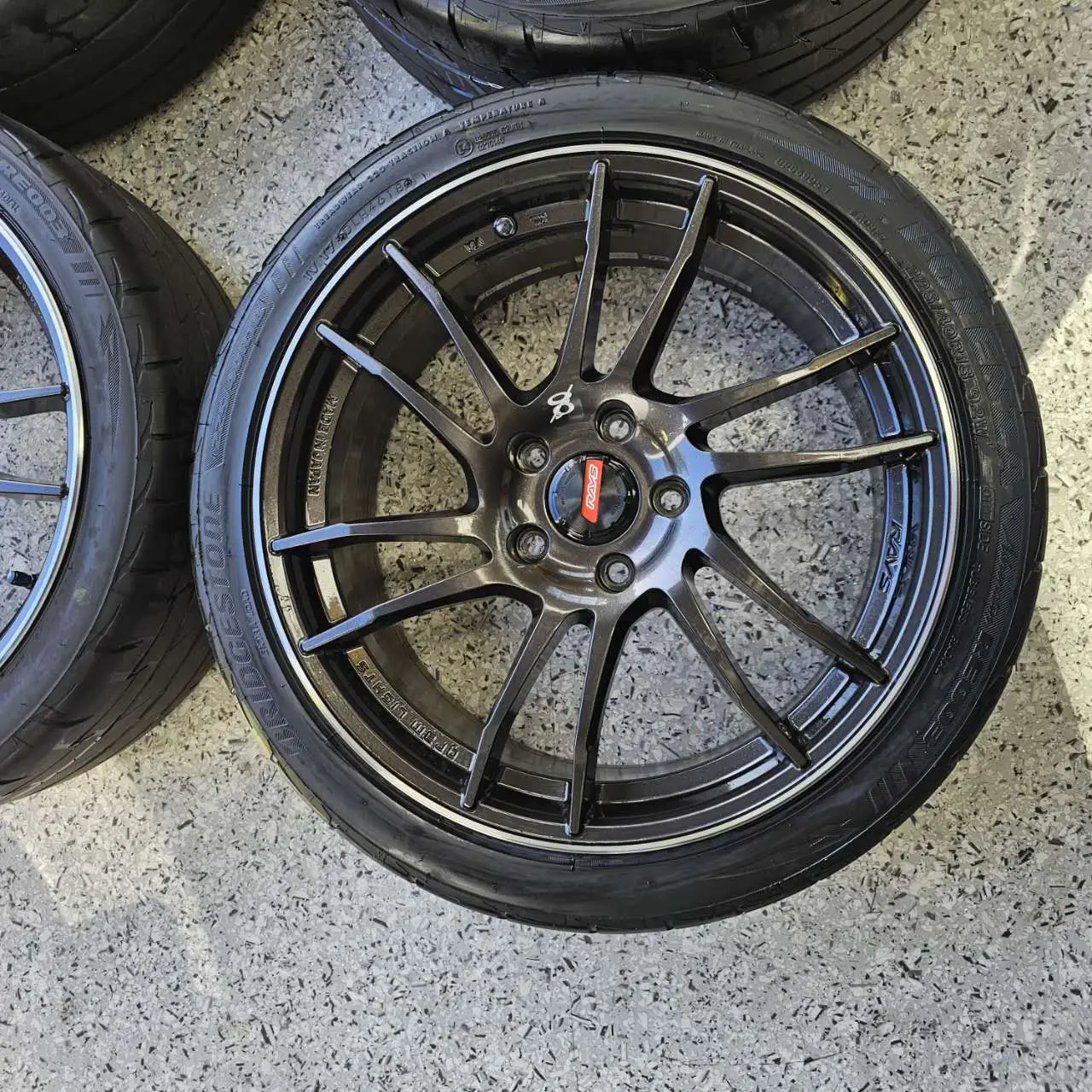 Genuine RAYS Gram Lights 57XTC Wheels β Set of Four πΉ 18Γ7.5J +50 πΉ 5Γ114.3 - Image 5
