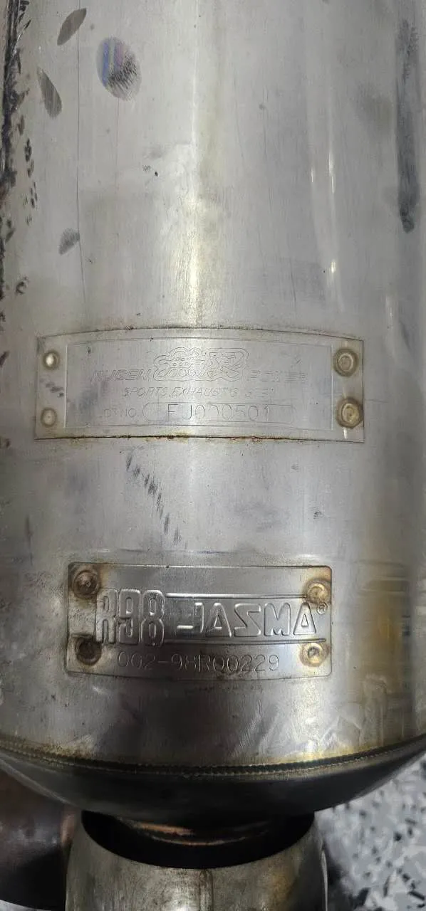 Rare MUGEN Twin Loop Cat-Back Exhaust β Honda Integra DC2 Type R - Image 2