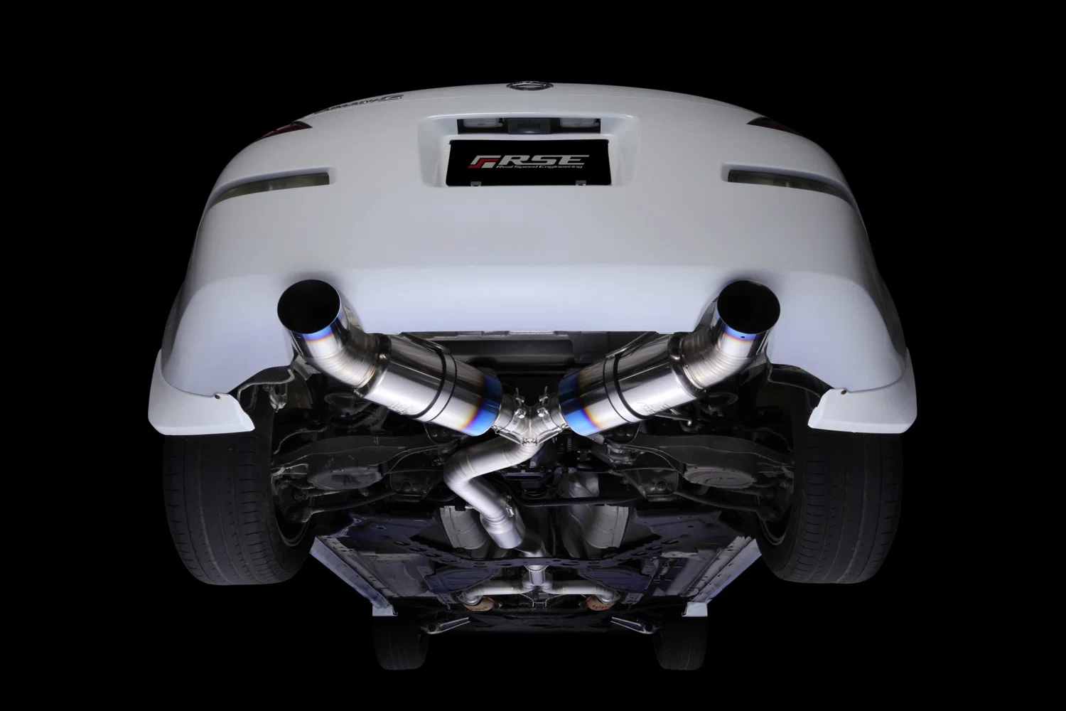 RSE FULL TITANIUM MUFFLER FAIRLADY Z Z33 TYPE-D (DUAL) - Image 2