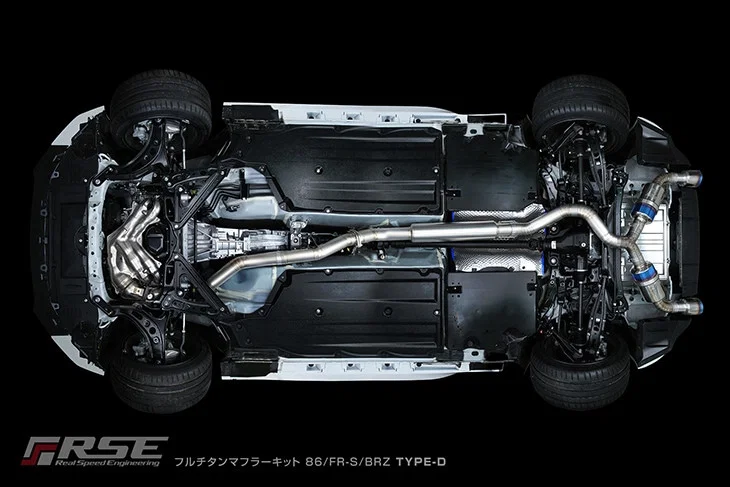 FULL TITANIUM MUFFLER GR86/86/FR-S/BRZ TYPE-D (DUAL) - Image 10