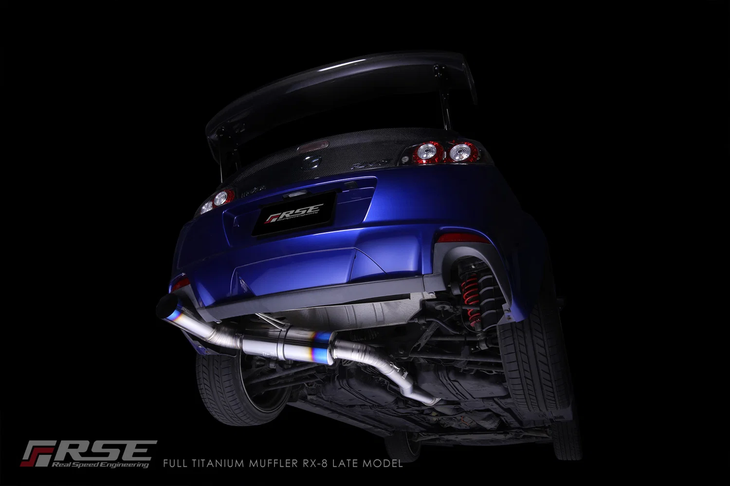 FULL TITANIUM MUFFLER RX-8 LATE MODEL