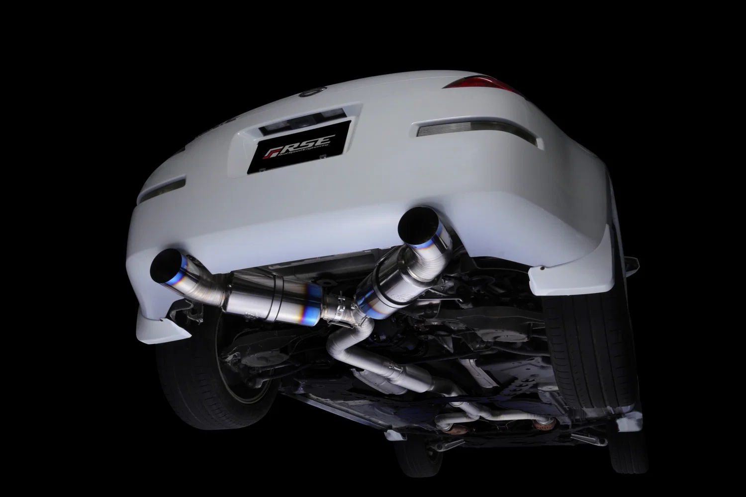 RSE FULL TITANIUM MUFFLER FAIRLADY Z Z33 TYPE-D (DUAL)