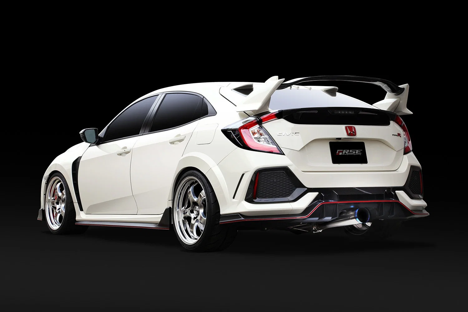 FULL TITANIUM MUFFLER CIVIC TYPE-R FK8 TYPE-R (SINGLE) - Image 4