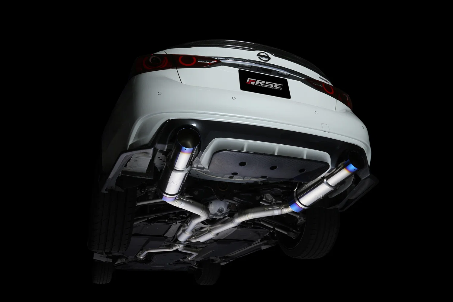 RSE FULL TITANIUM MUFFLER SKYLINE RV37 TYPE-D (DUAL) - Image 3