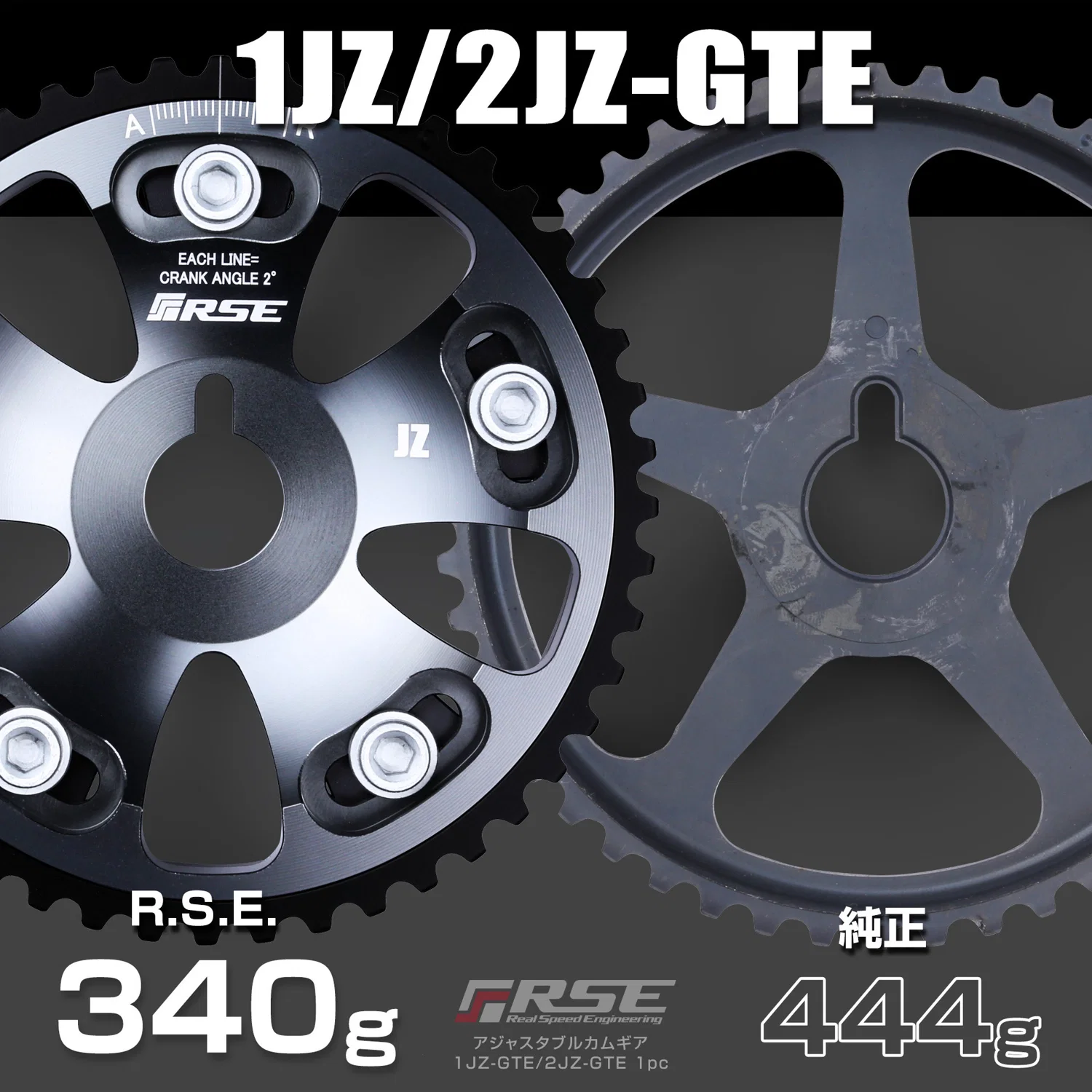 ADJUSTABLE CAM GEAR 1JZ-GTE/2JZ-GTE 1pc - Image 4