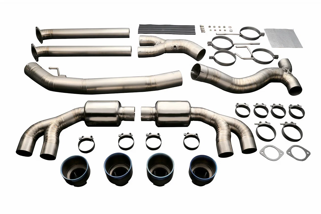 FULL TITANIUM MUFFLER GT-R R35 (QUAD) - Image 3