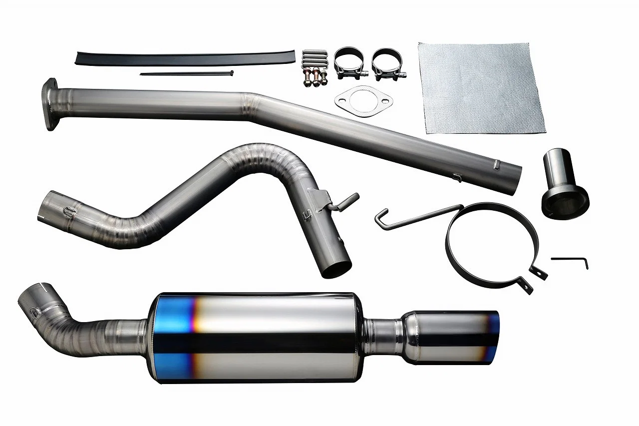 FULL TITANIUM MUFFLER LEVIN/TRUENO AE86 TYPE-S (SINGLE) - Image 2