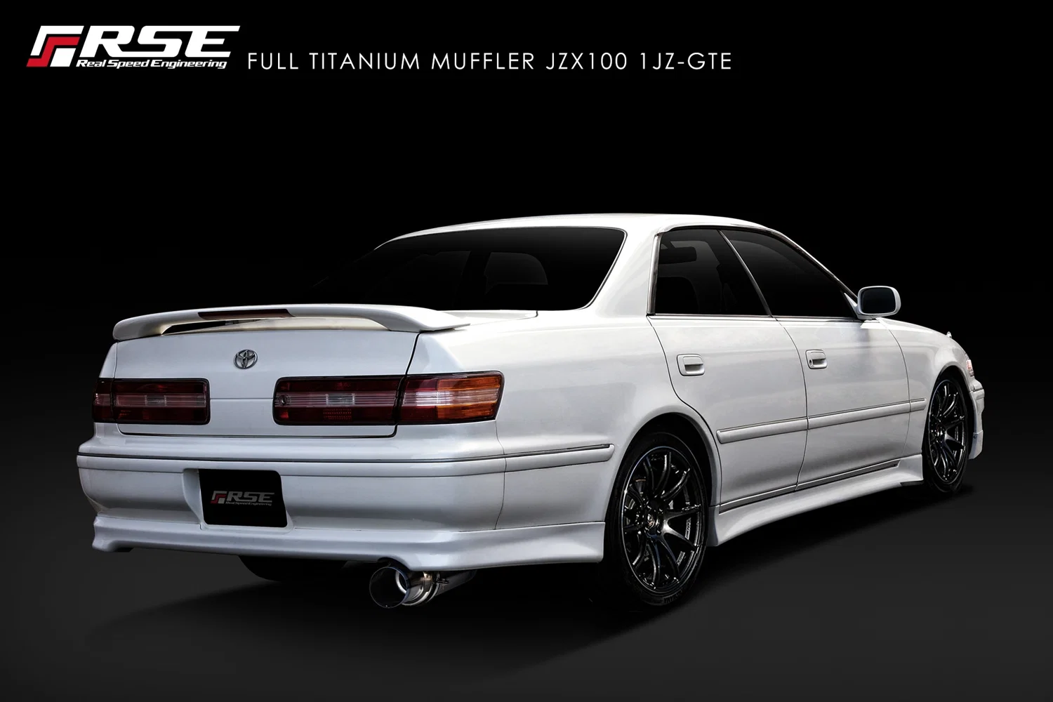 FULL TITANIUM MUFFLER CHASER/MARK2/CRESTA JZX100 - Image 4