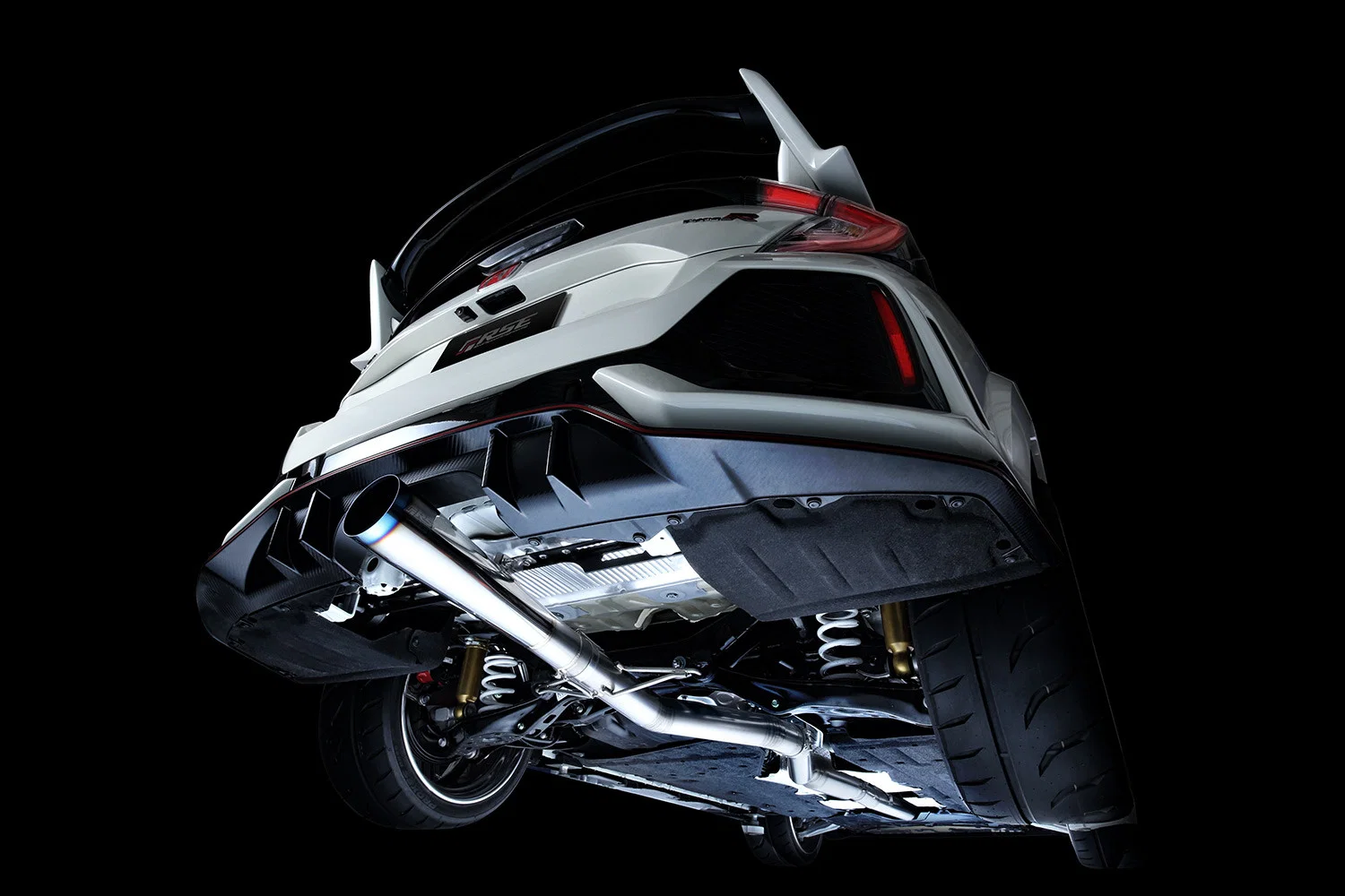 FULL TITANIUM MUFFLER CIVIC TYPE-R FK8 TYPE-R (SINGLE)