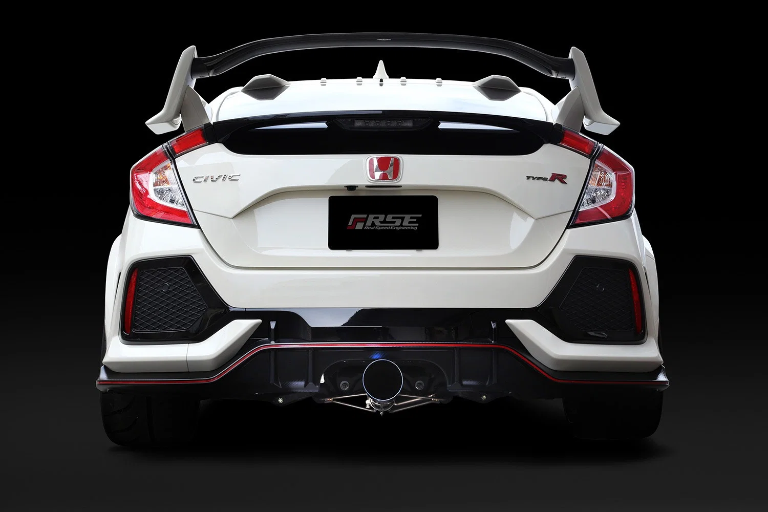 FULL TITANIUM MUFFLER CIVIC TYPE-R FK8 TYPE-R (SINGLE) - Image 3
