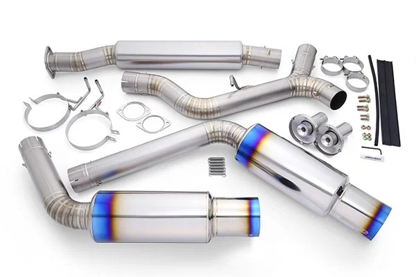 FULL TITANIUM MUFFLER WRX S4 VBH TYPE-D (DUAL)