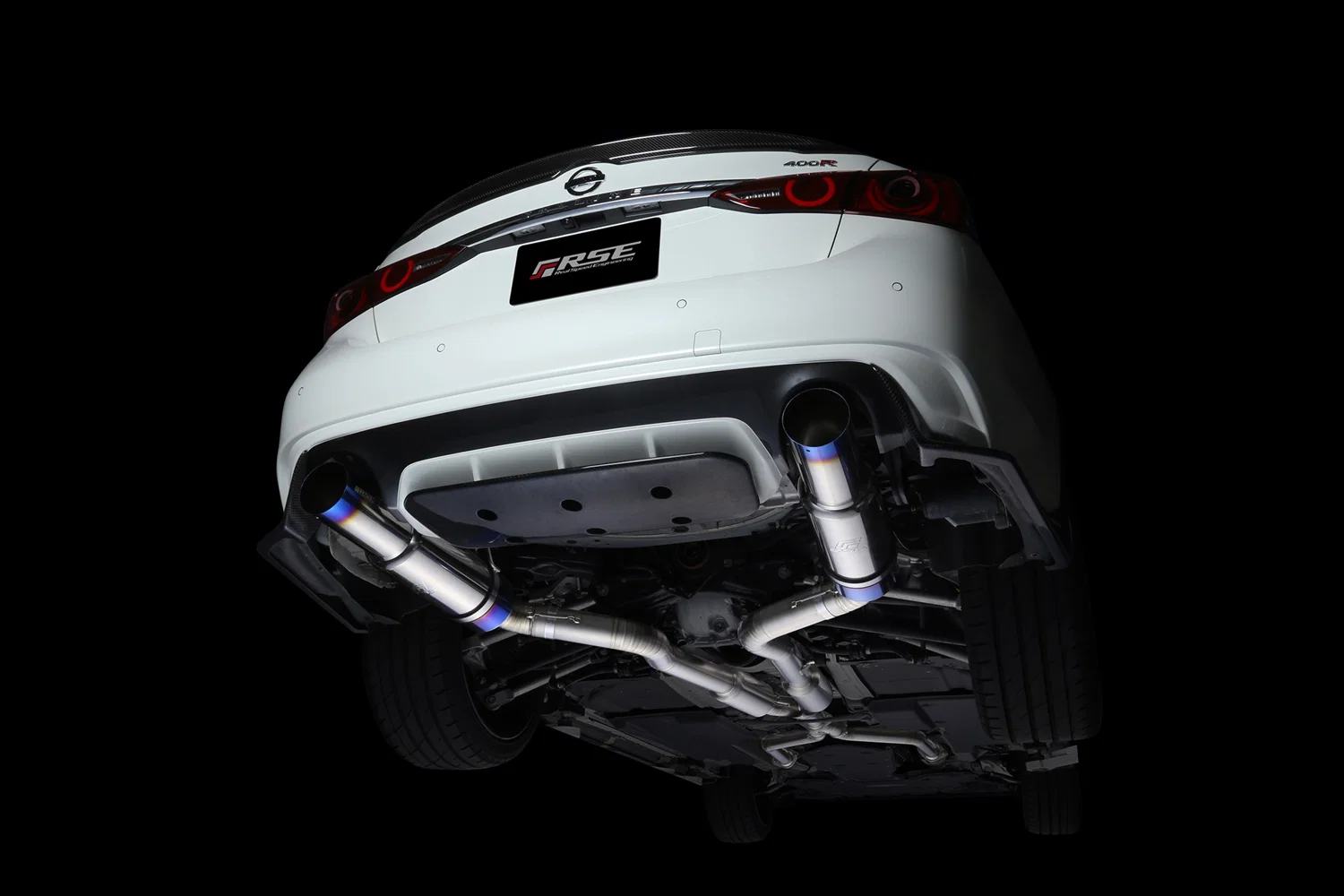 RSE FULL TITANIUM MUFFLER SKYLINE RV37 TYPE-D (DUAL)