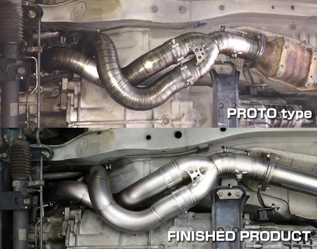 FULL TITANIUM FRONT PIPE GT-R RB26DETT - Image 10