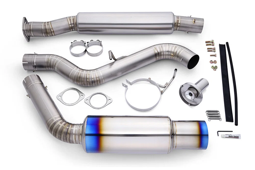 FULL TITANIUM MUFFLER WRX S4 VBH TYPE-R (SINGLE)