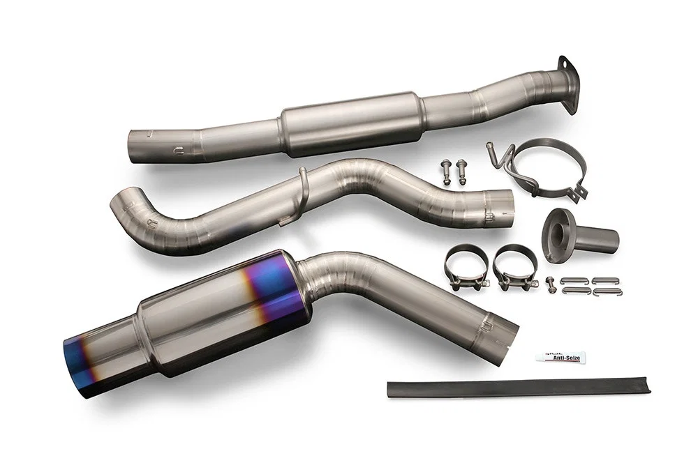 FULL TITANIUM MUFFLER WRX/STI GV/VA TYPE-R (SINGLE) USDM