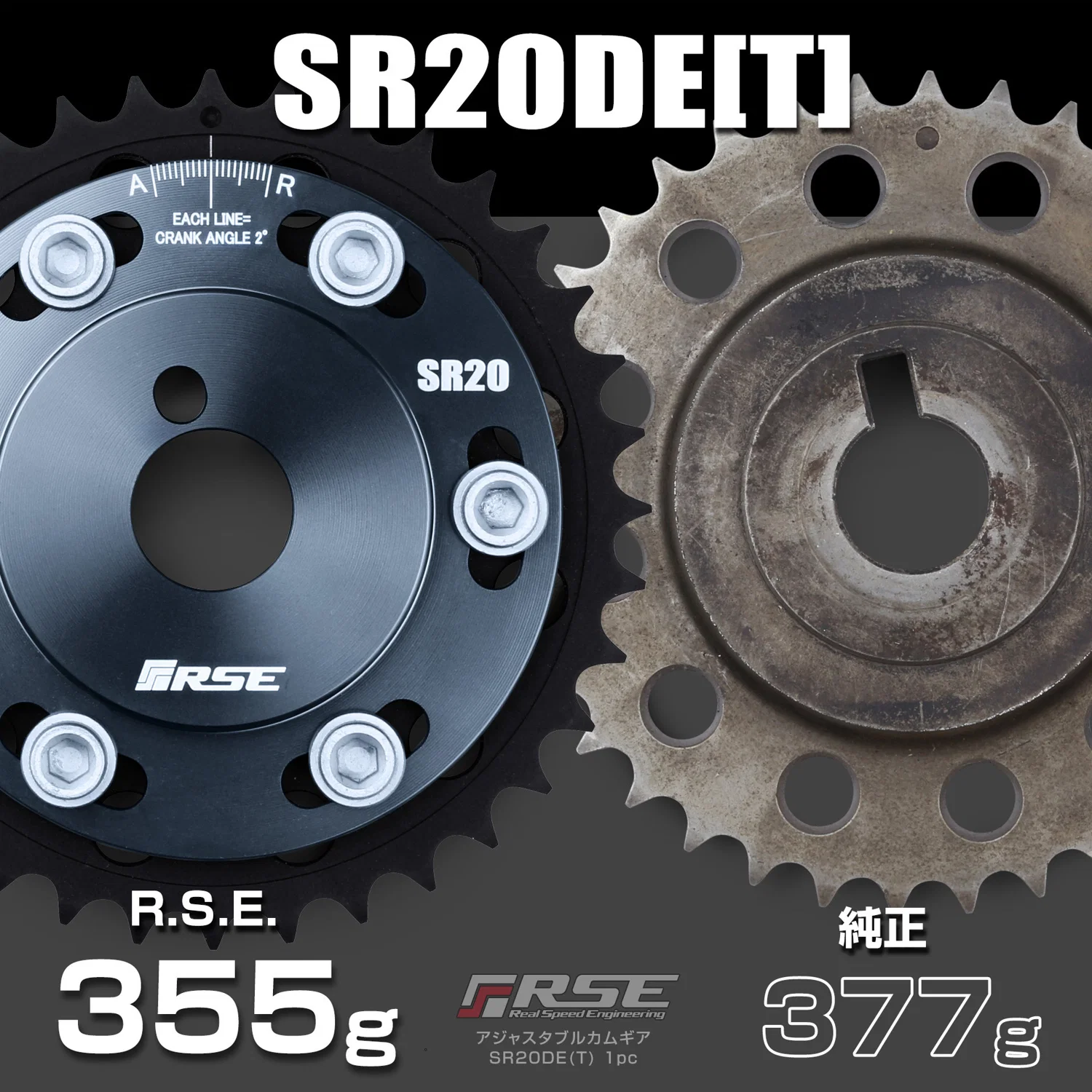 ADJUSTABLE CAM GEAR SR20DE(T) 1pc - Image 4