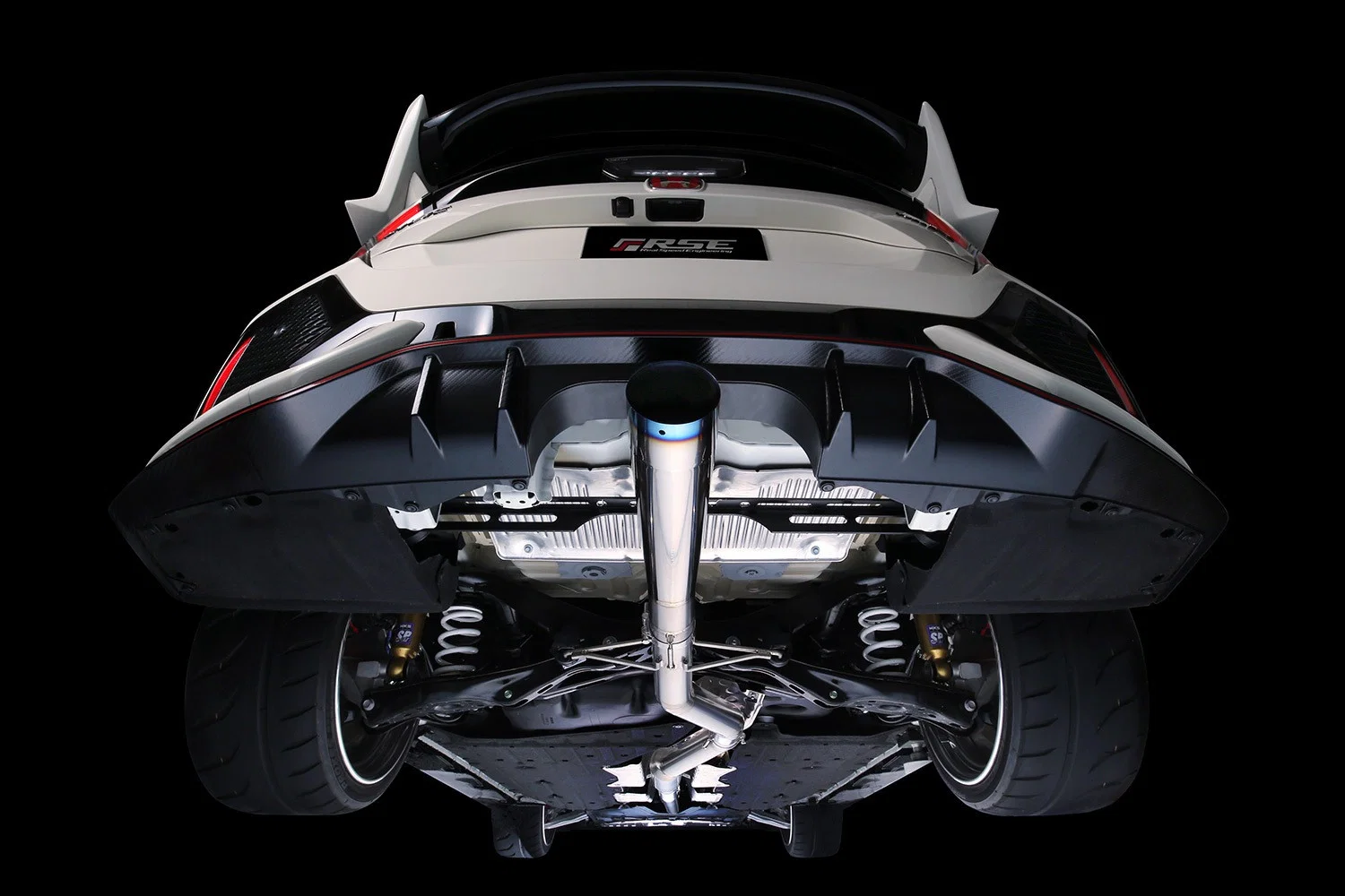 FULL TITANIUM MUFFLER CIVIC TYPE-R FK8 TYPE-R (SINGLE) - Image 2