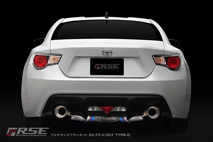 FULL TITANIUM MUFFLER GR86/86/FR-S/BRZ TYPE-D (DUAL) - Image 7